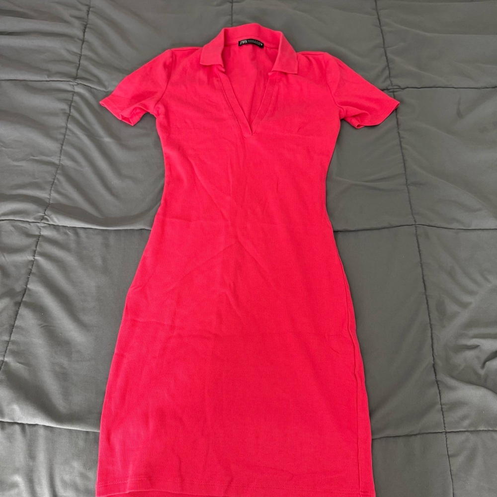 Pink Zara dress